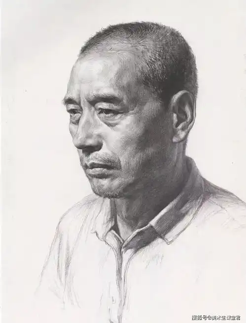 联考素描提分系列丨素描头像中黑白灰关系如何处理
