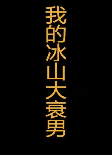 我的冰山大衰男
