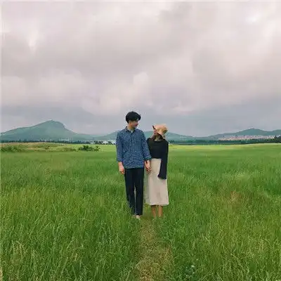 唯美清新意境情侣头像,美好幸福的日子
