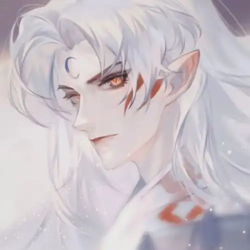 古风男头手绘头像
