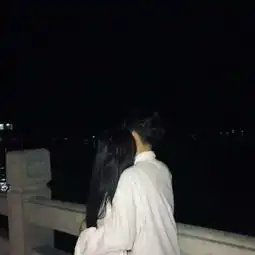 背影全身唯美情侣头像
