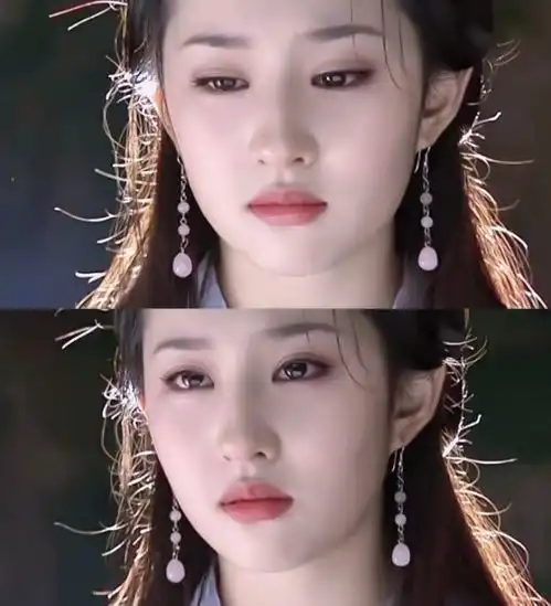 刘亦菲后再无王语嫣看到刘诗诗的造型,感觉有一种侠女风范
