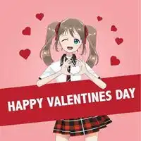 卡通女小学生头像图片微信头像图片大全
