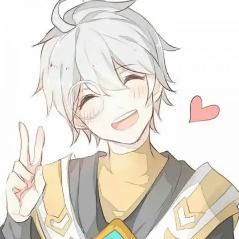 二次元卡哇伊男生头像图片

