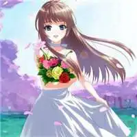 捧花动漫遮脸女生头像微信头像图片大全
