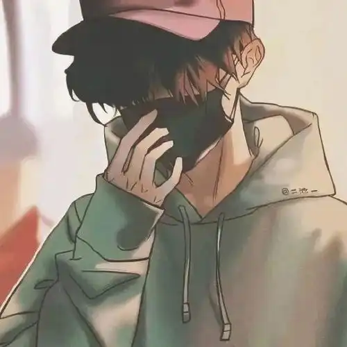 黑白头像男生动漫男生头像动漫可爱卫衣1009期
