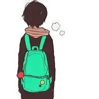 qq头像,一个人动漫背影,全身的或者半身也行,最好模糊点
