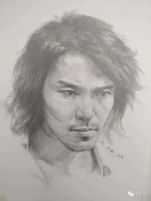 素描男性头像怎么画好这5个点必须知道
