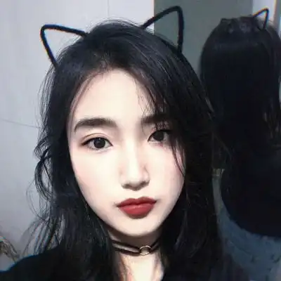 黑暗系头像闺蜜两人高冷
