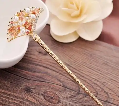 十二星座专属发簪,天秤座华丽异常,射手座富有青春气息
