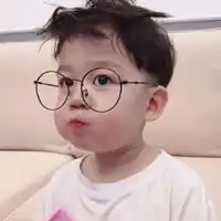 qq头像小孩可爱呆萌的小孩qq头像
