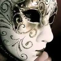 古风面具头像女生微信头像图片大全
