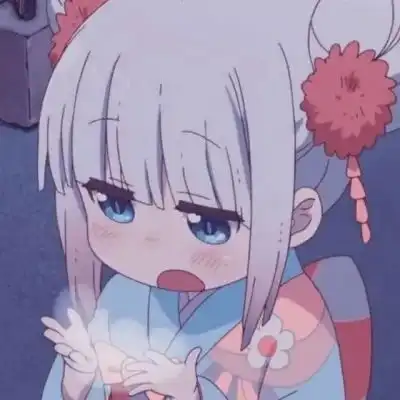 江孑呆萌可爱动漫女头
