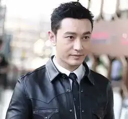 黄晓明有多大胆看看他穿皮衣的照片,网友我都被吓怕了
