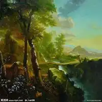 油画简约头像微信头像图片大全
