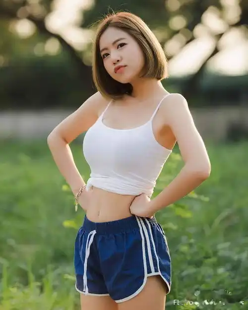 夏日清凉穿搭,运动吊带搭长裤,时尚防晒吸睛三不误
