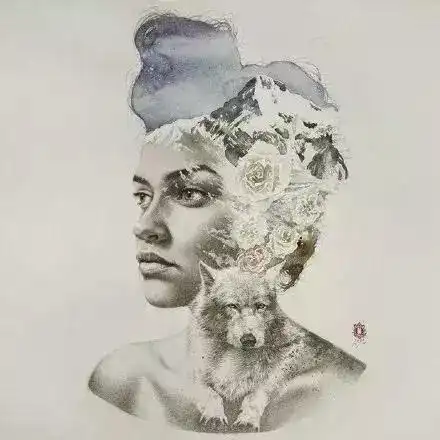 这些加了滤镜的照骗,原来都是彩铅画
