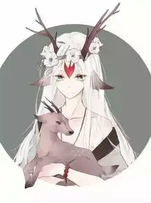 一组神仙画风的动漫情侣头像送上双鹿组合的画风真是美爆了
