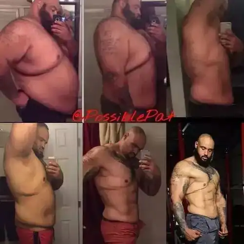 男子疯狂举铁健身,三年减重300多斤,幸福的烦恼却来了
