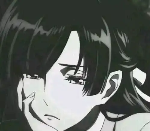 ins禁欲系动漫头像有些心动,从一开始就覆水难收
