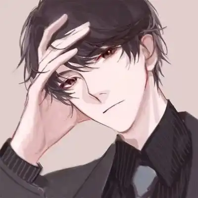 冷酷迷人性感二次元男生头像二次元男生qq动漫头像
