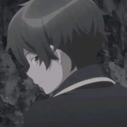 卡通男生头像伤感图片,有几张黑白色也有彩色的
