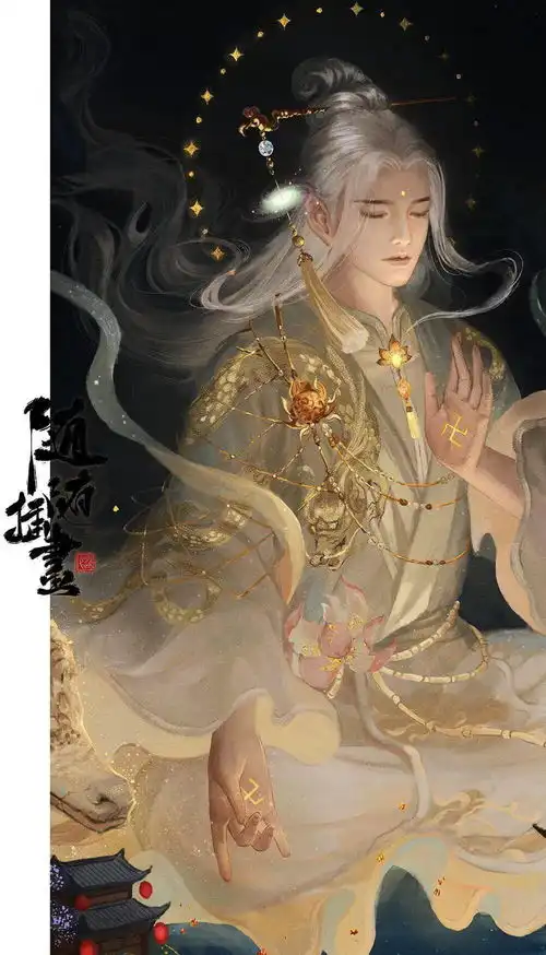 古风男生头像壁纸山野万里,你是我藏在微风里的欢喜