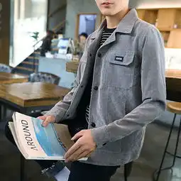 义乌新出一男装叫灯芯绒,霸气有型,尽显活力有男人味
