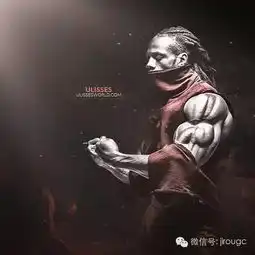 肌肉加上特效点燃了所有人撸铁的欲望
