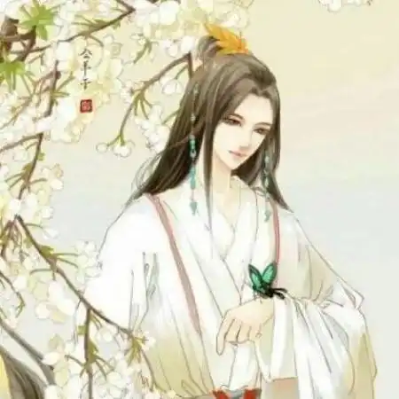 情侣头像古风一男一女一