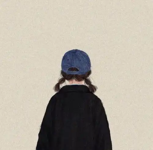 一眼就爱上的女生背影头像
