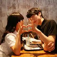 我们私奔吧就现在好嘛非主流情侣头像
