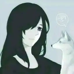 跟这个是情侣头像的那个女孩头像
