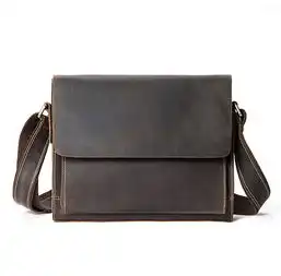 小童马磨砂复古男式斜挎包真皮男士单肩包邮差包时尚休闲男包牛皮挎包男
