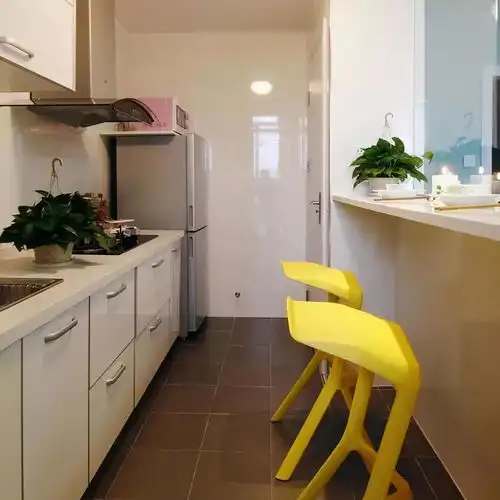 28平迷你小家,独立厨房,优雅华丽时尚大气,蜗居的生活也很美
