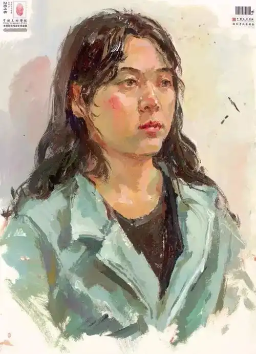 中国美术学院2016高分试卷丨素描色彩速写
