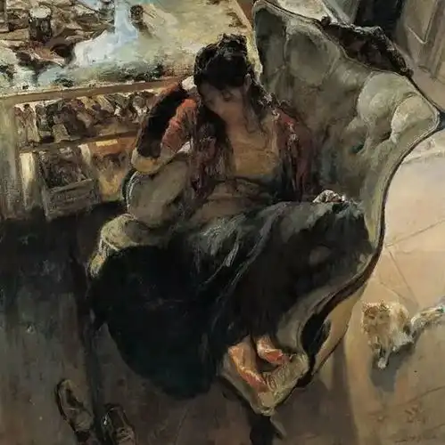 沉淀的传统崔小冬油画创作
