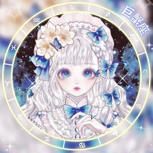 女生十二星座动漫头像
