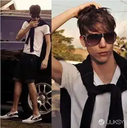 夏天型男短裤该怎么穿才不像大叔
