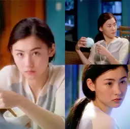 谁说麻花辫土景甜柳叶眉麻花辫,复古港风不过时
