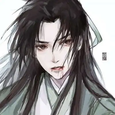 动漫古风男生头像
