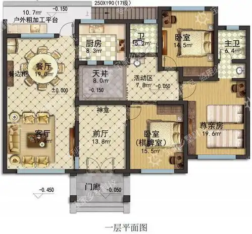农村自建房是几代人的事儿,若你在找别墅图纸大全,不如看看这栋
