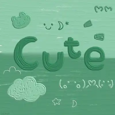 可爱文字卡通猫咪背景图高价出卡通动漫头像我要个性网
