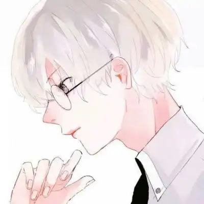 眼镜男头像卡通男生戴眼镜的微信头像图片
