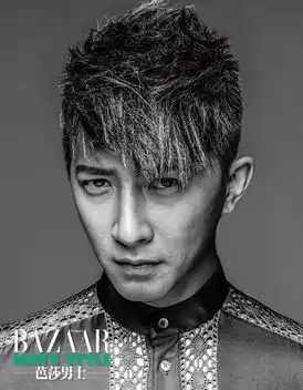 韩庚登芭莎男士封面而立之前向青春致敬
