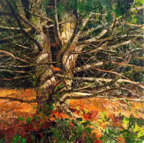 油画风景和水彩风景
