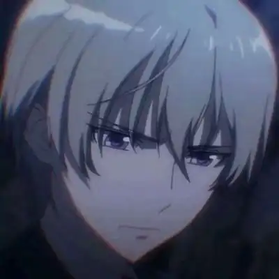 男生黑白灰色头像
