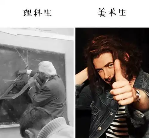 画画没白学,看美术生和理科生的区别
