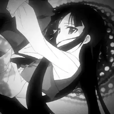 丧气头像黑白丧气女生头像动漫
