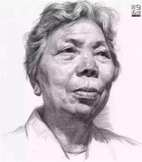 常考老年人头像如何避免画死或僵
